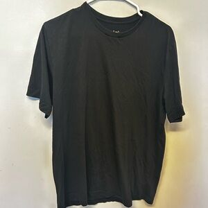 George Black Short Sleeve Tee Classic Cotton